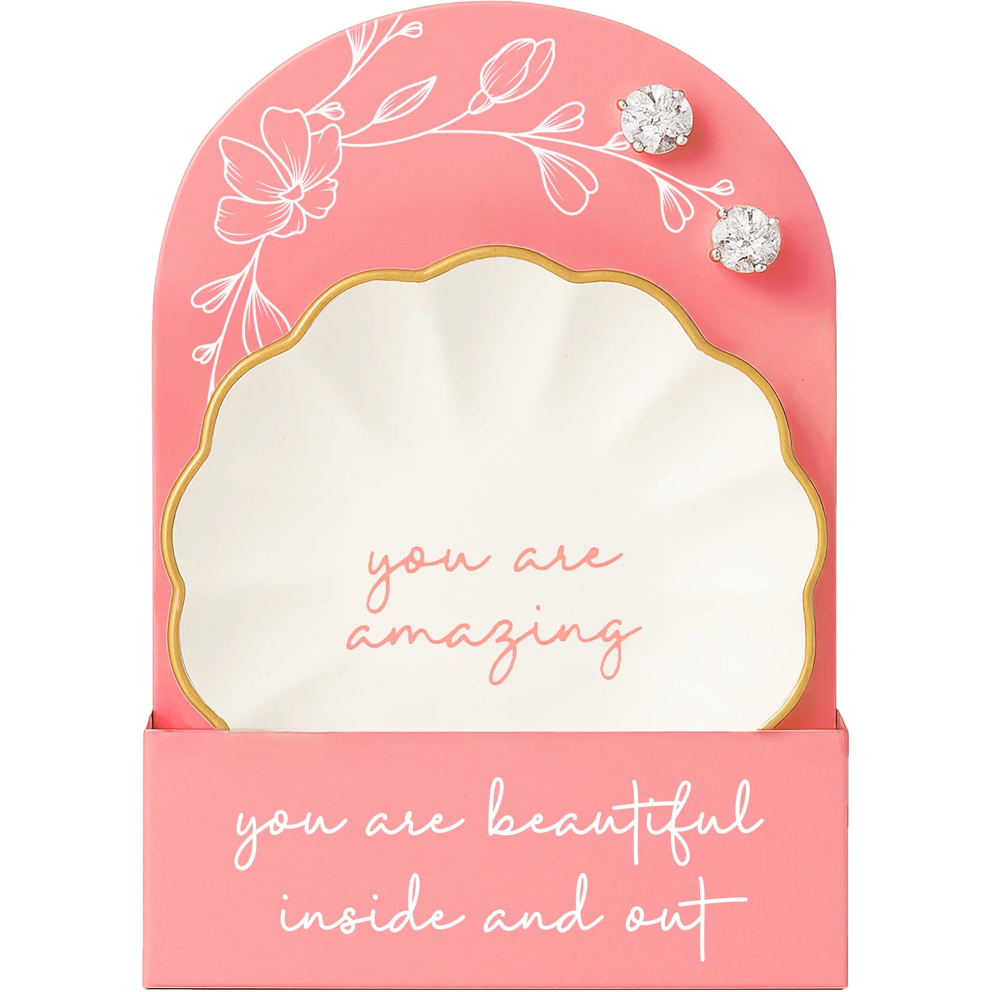 Trinket Dish and Earring Set