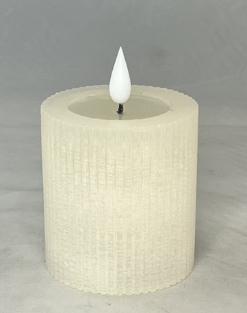Small LED Pillar Candle