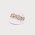 Multi-strand leather bracelet