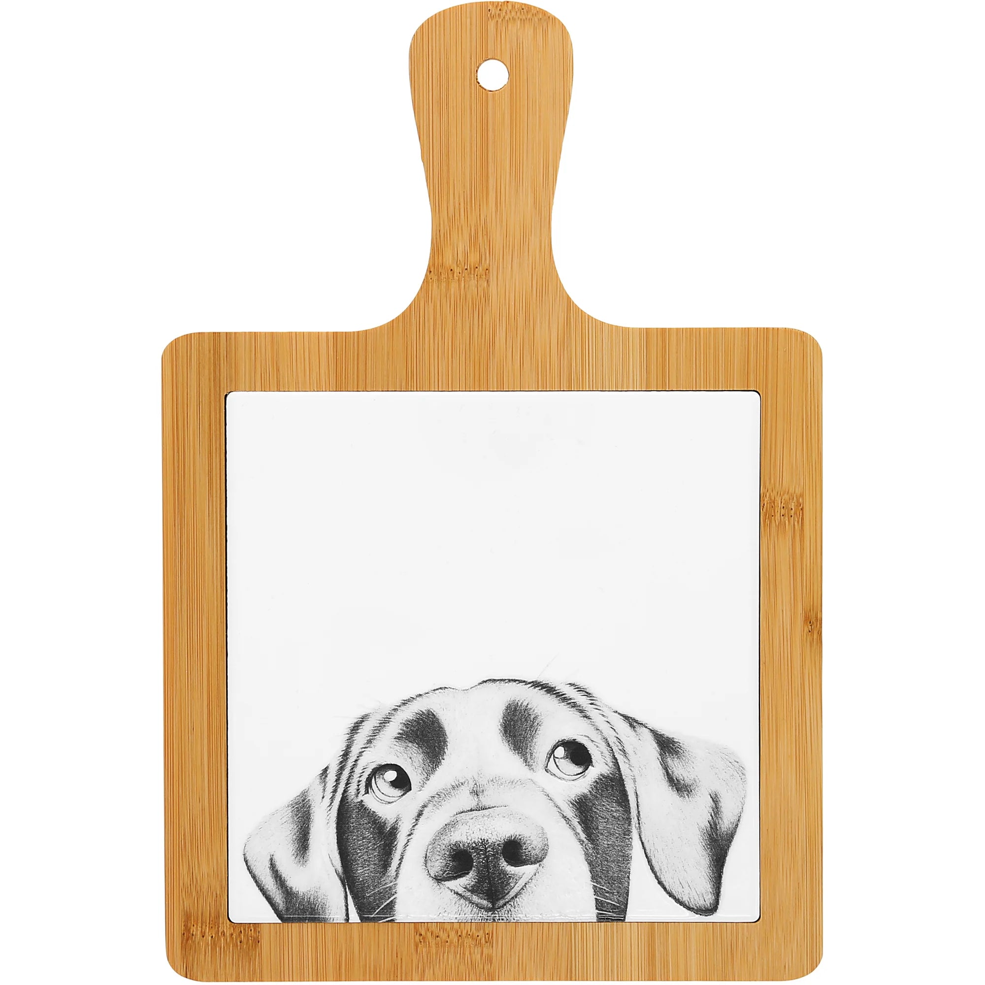 Bamboo & Ceramic Tile Trivet