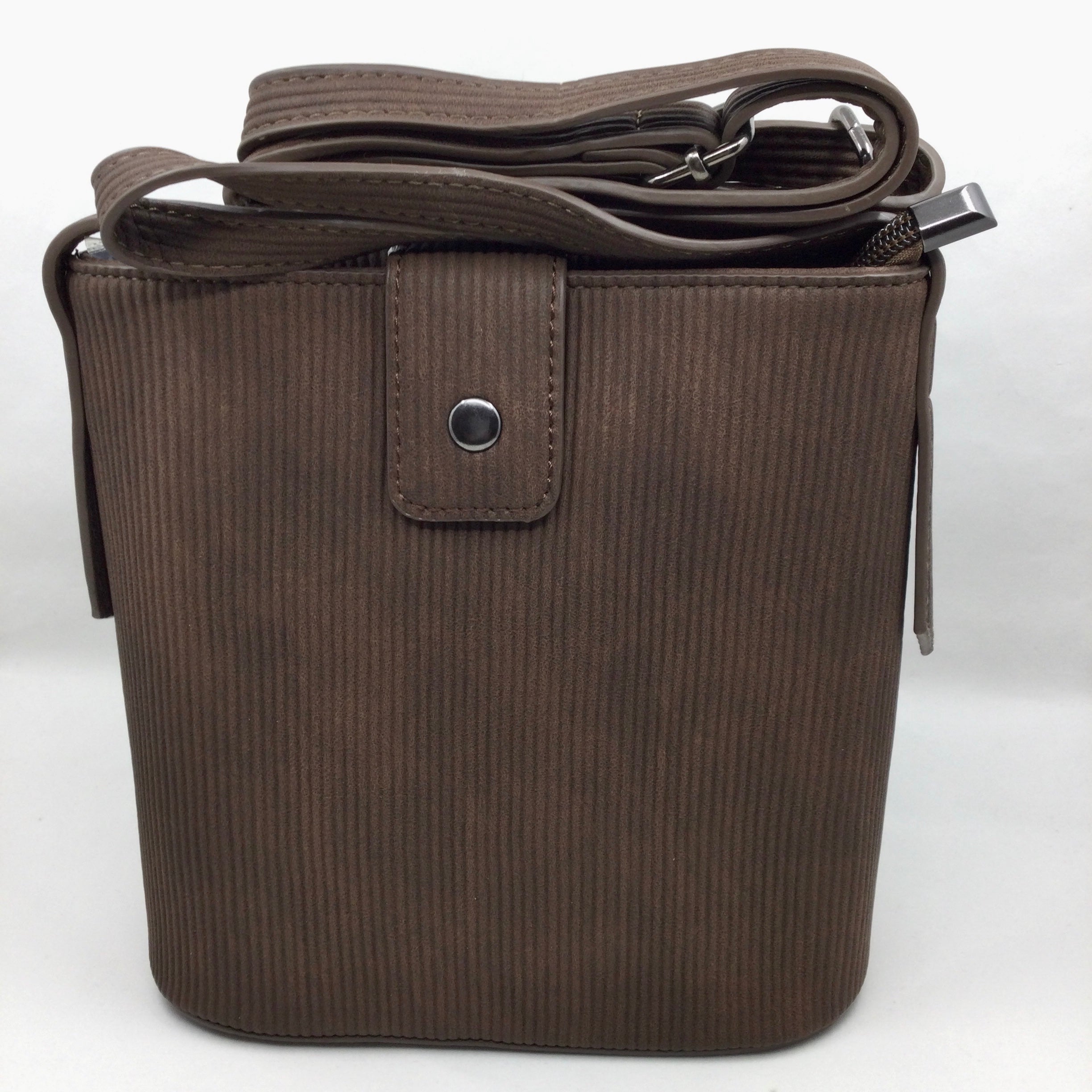 Crossbody Bag - Corduroy Effect