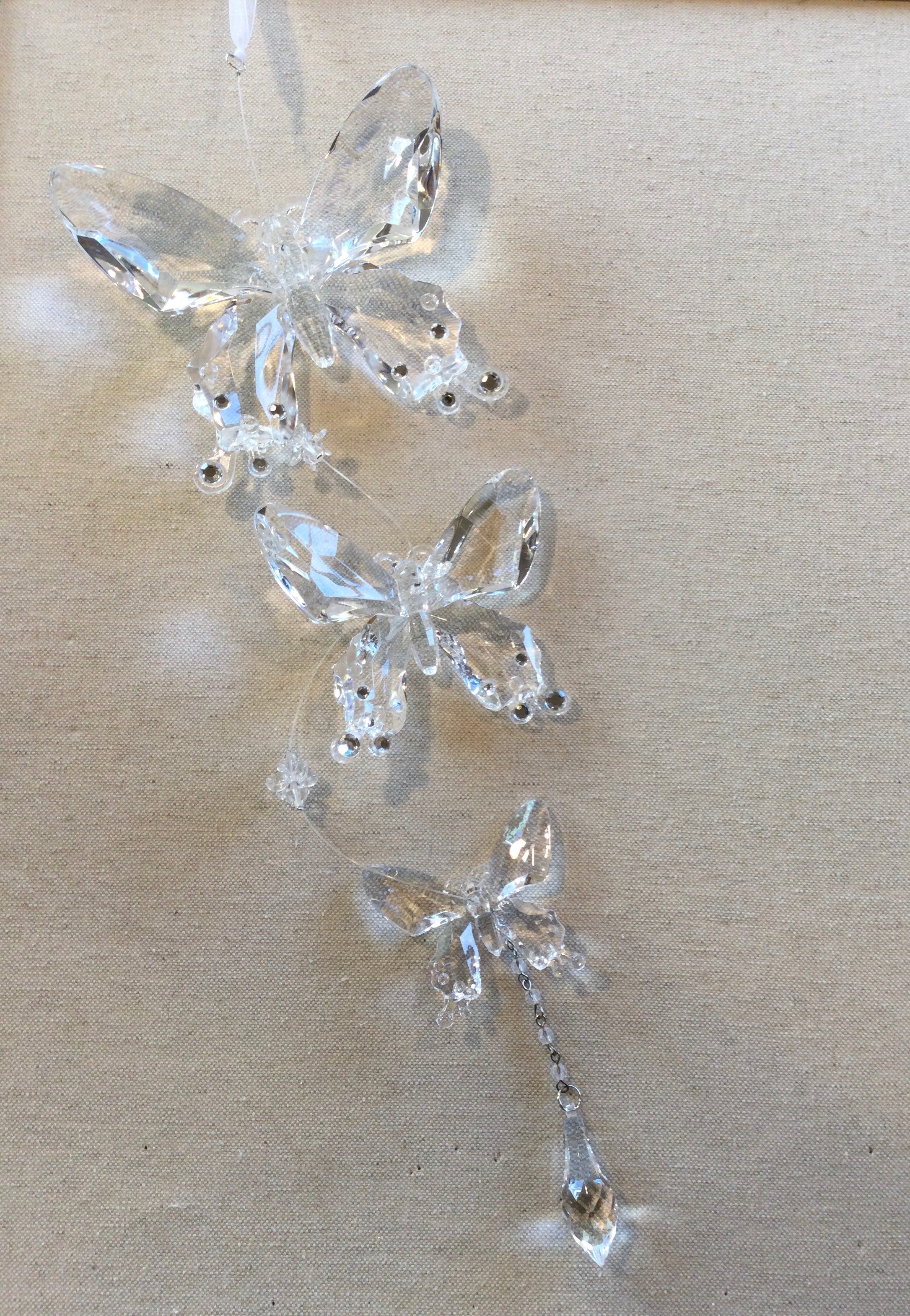 Hanging Acrylic Butterfly Ornament