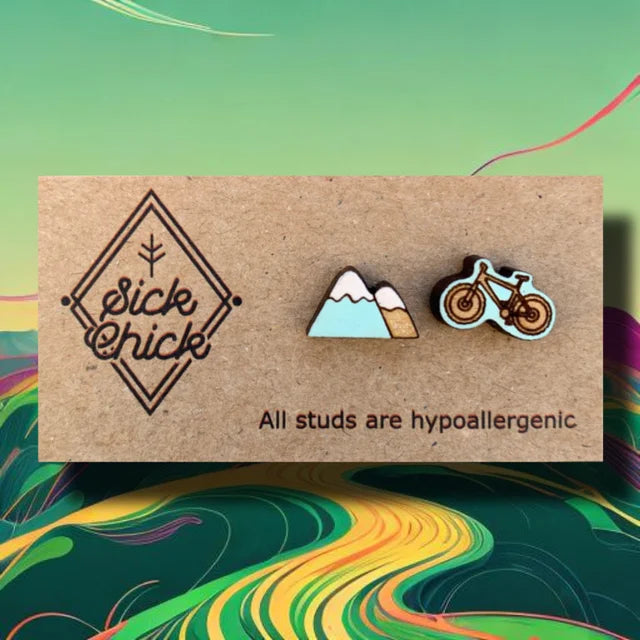 Sick Chick Wooden Studs