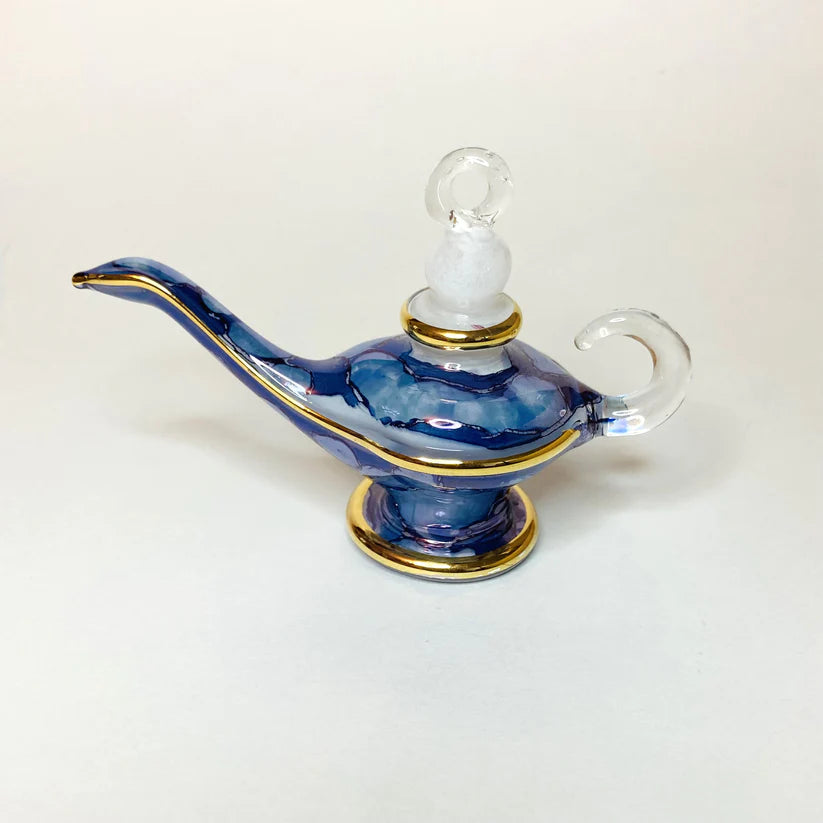 Blown Glass Aladdin's Lantern Ornament