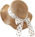 Polka Dot Bow Sunhat