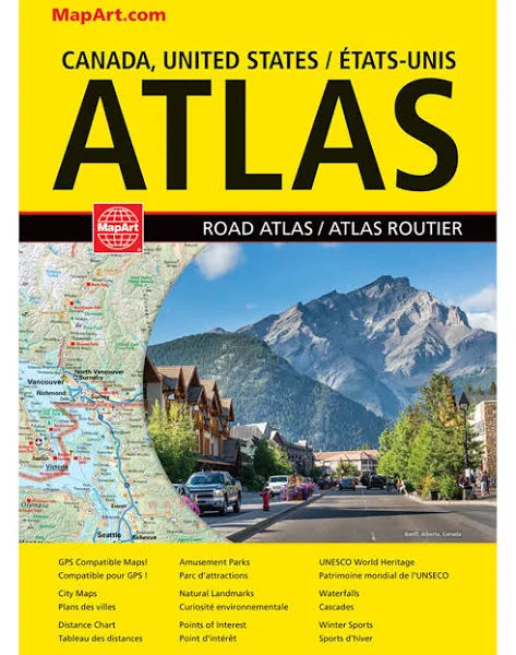 Canada, United States Road Atlas