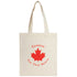Canadian Canvas Tote Bag