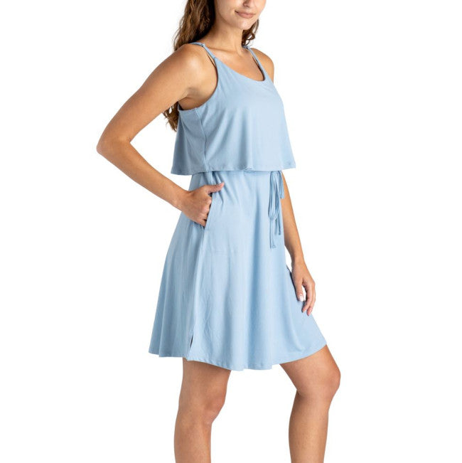 Allthreads Summer Dress - Catamaran Light Sky Blue