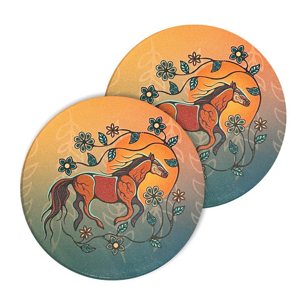 Native Northwest Ceramic Coasters