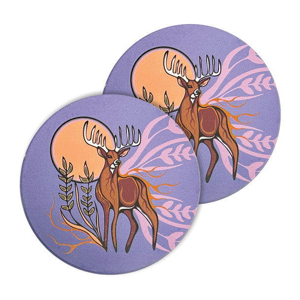 Native Northwest Ceramic Coasters