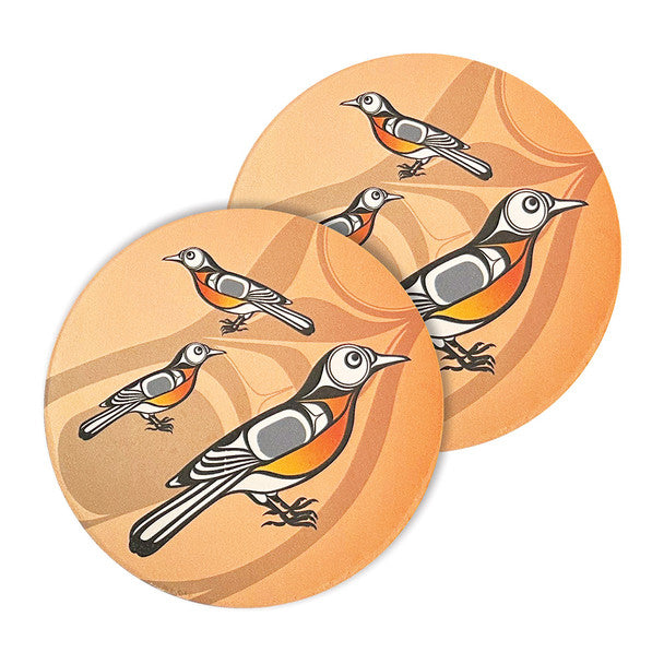 Native Northwest Ceramic Coasters