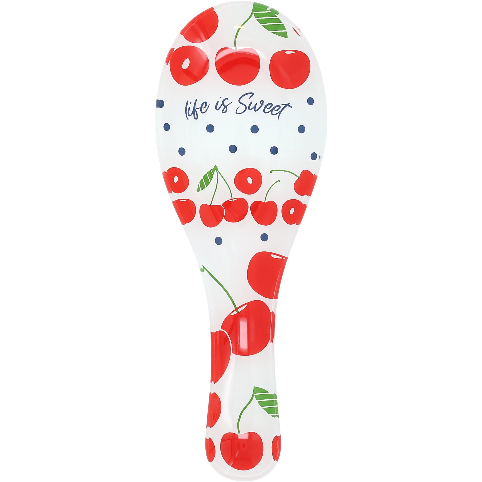 Fruit-Themed Spoon Rest - Cherries