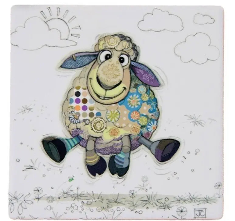 Bug Art Ceramic Coaster