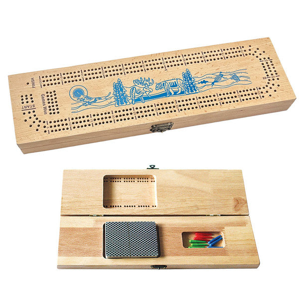3-Track Cribbage Board