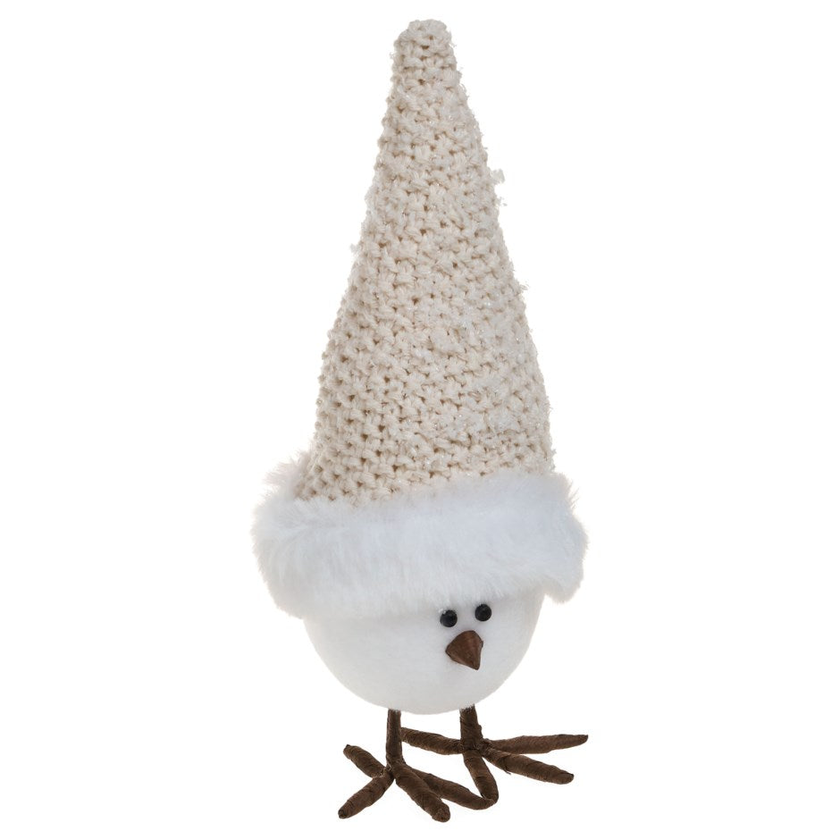 Decorative Chick with Knit Hat