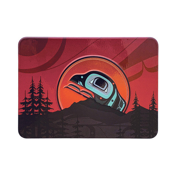 Native Northwest Embossed Metal Magnet