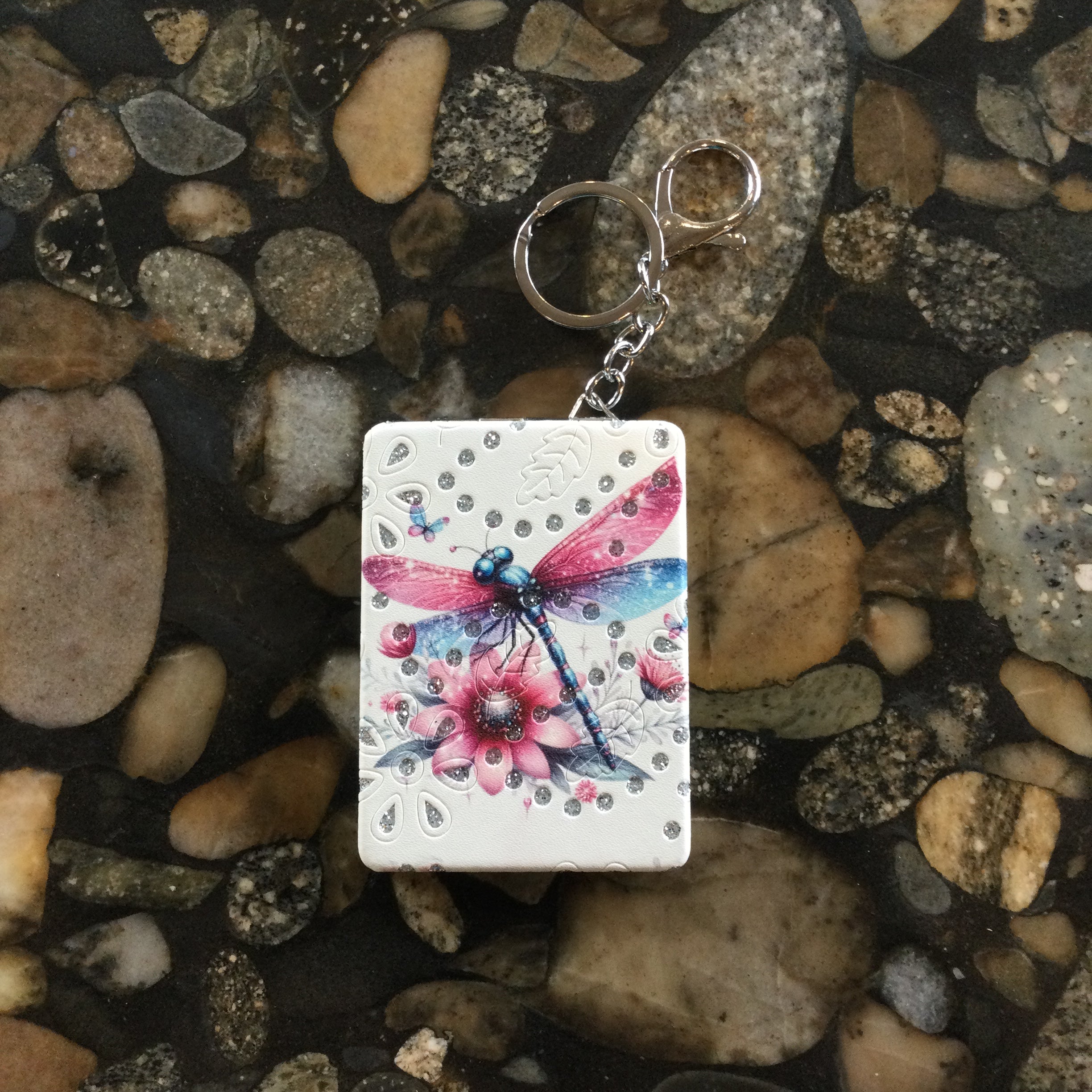 Keychain Compact Mirror