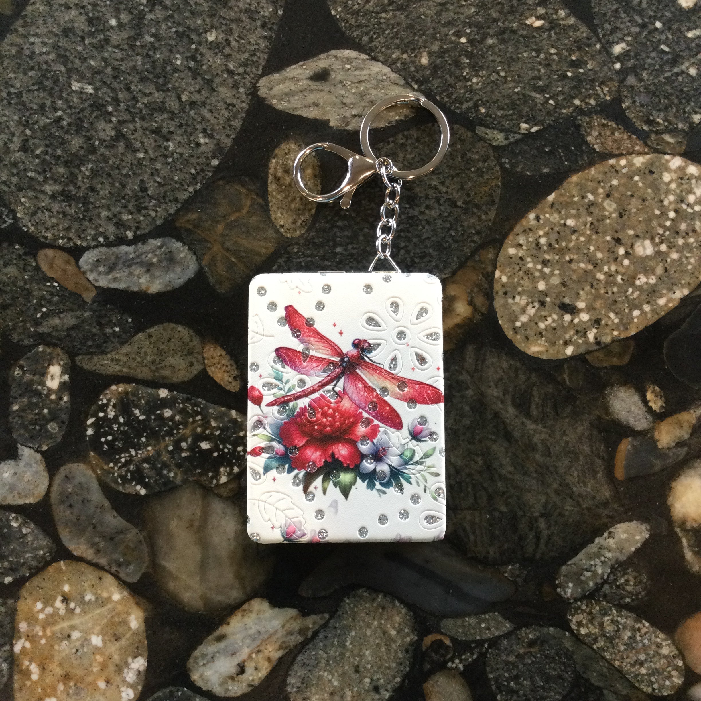 Keychain Compact Mirror