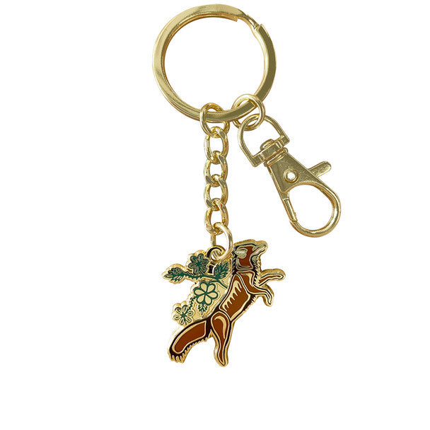 Native Northwest Enamel Keychain
