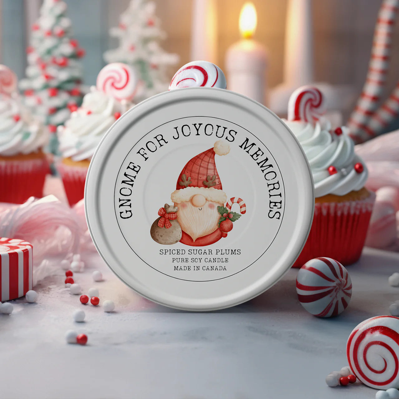 Gnome for the Holidays Candles