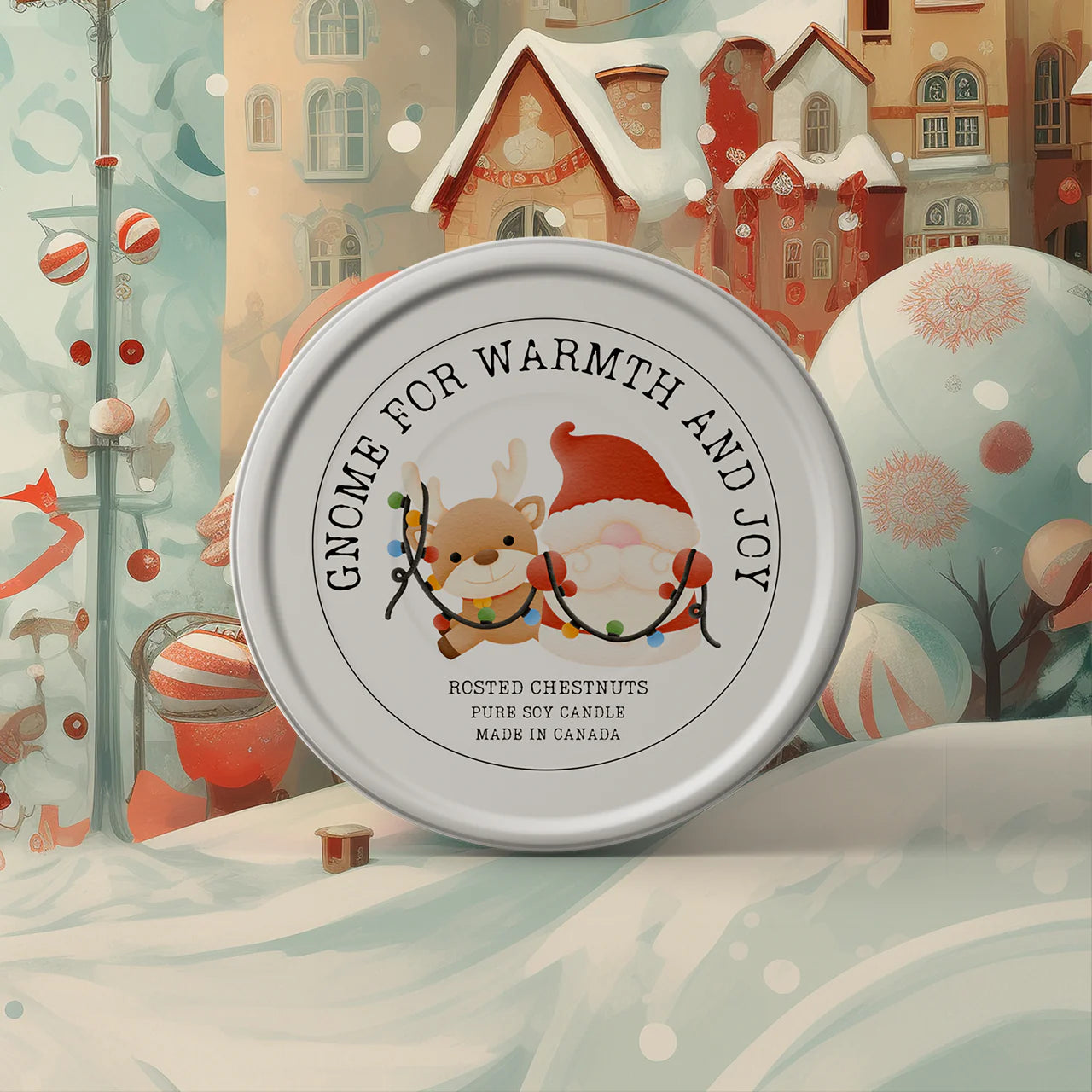 Gnome for the Holidays Candles