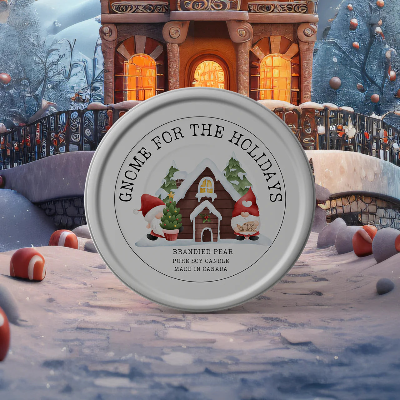 Gnome for the Holidays Candles