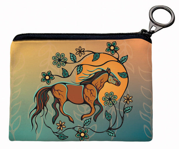 Native Northwest Zippered Card Wallet