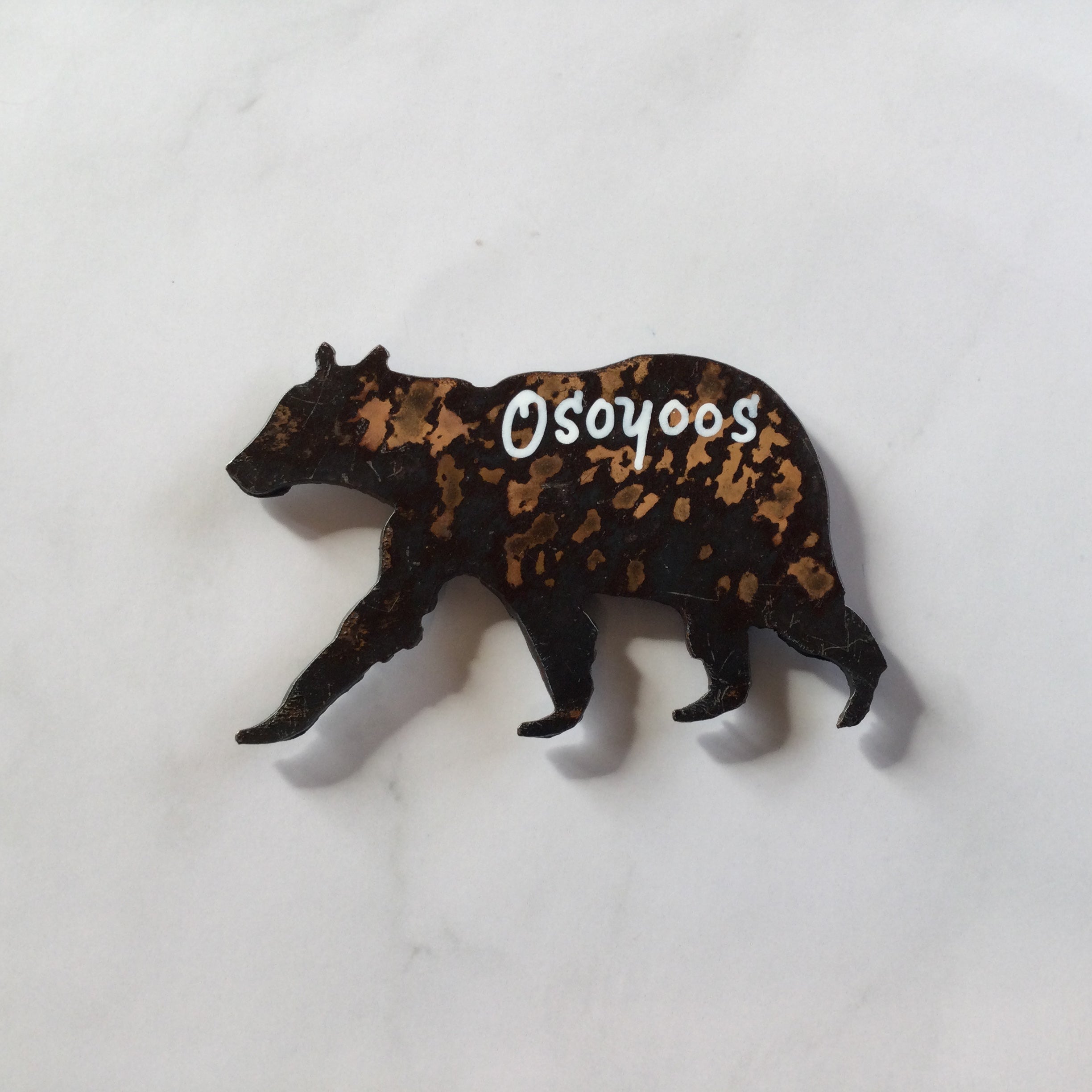 Osoyoos Quail Metal Magnet
