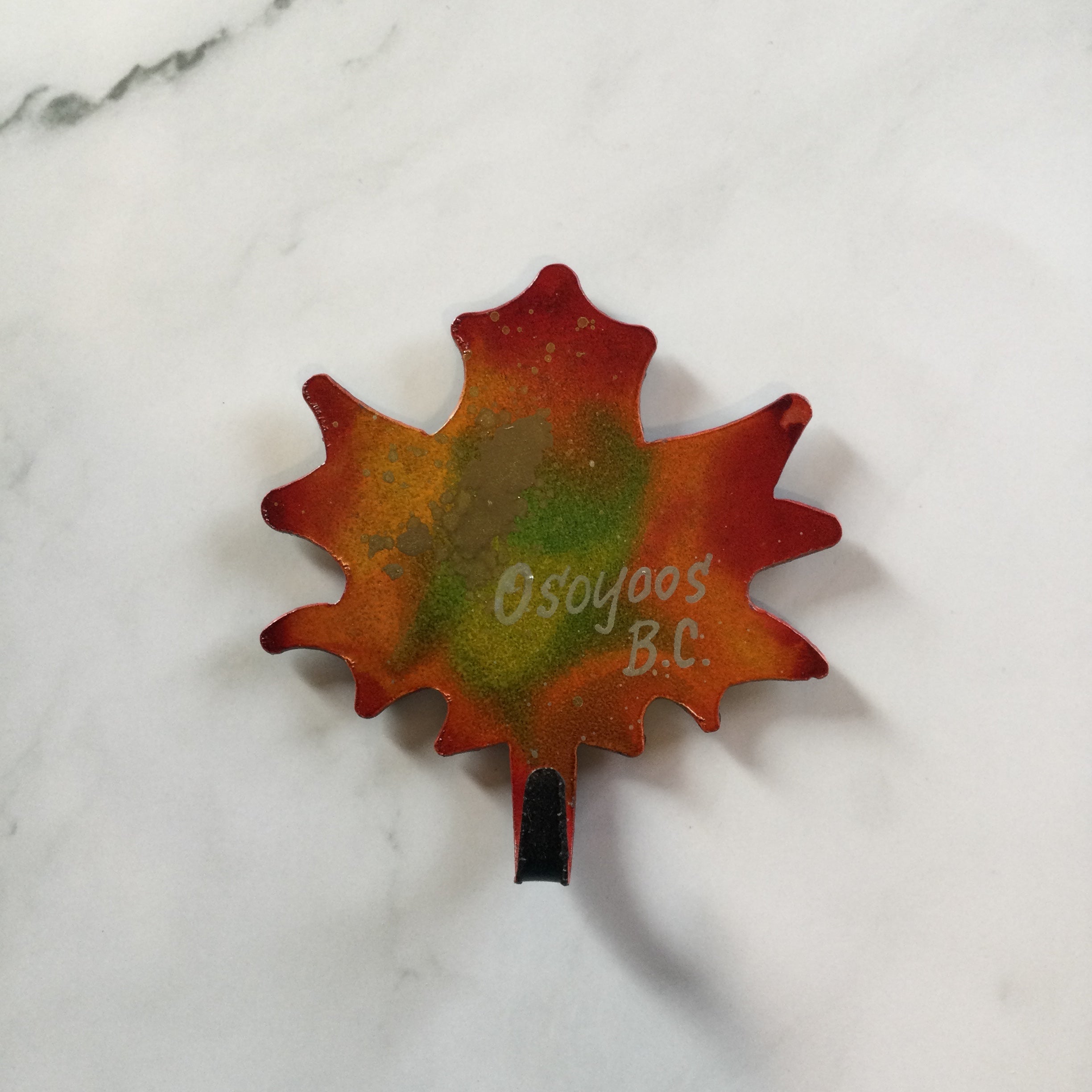 Hand Painted Metal Hook Magnet