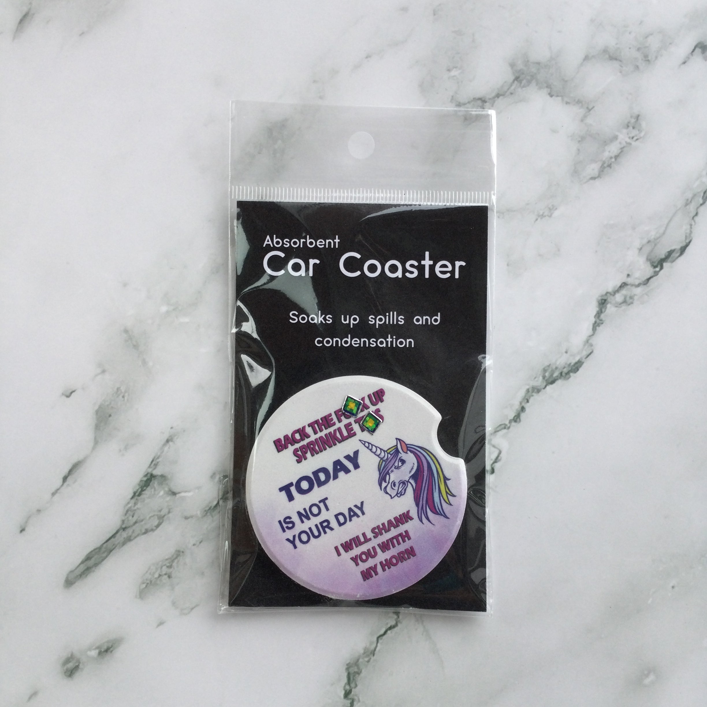 Bloomin Design Car Coaster