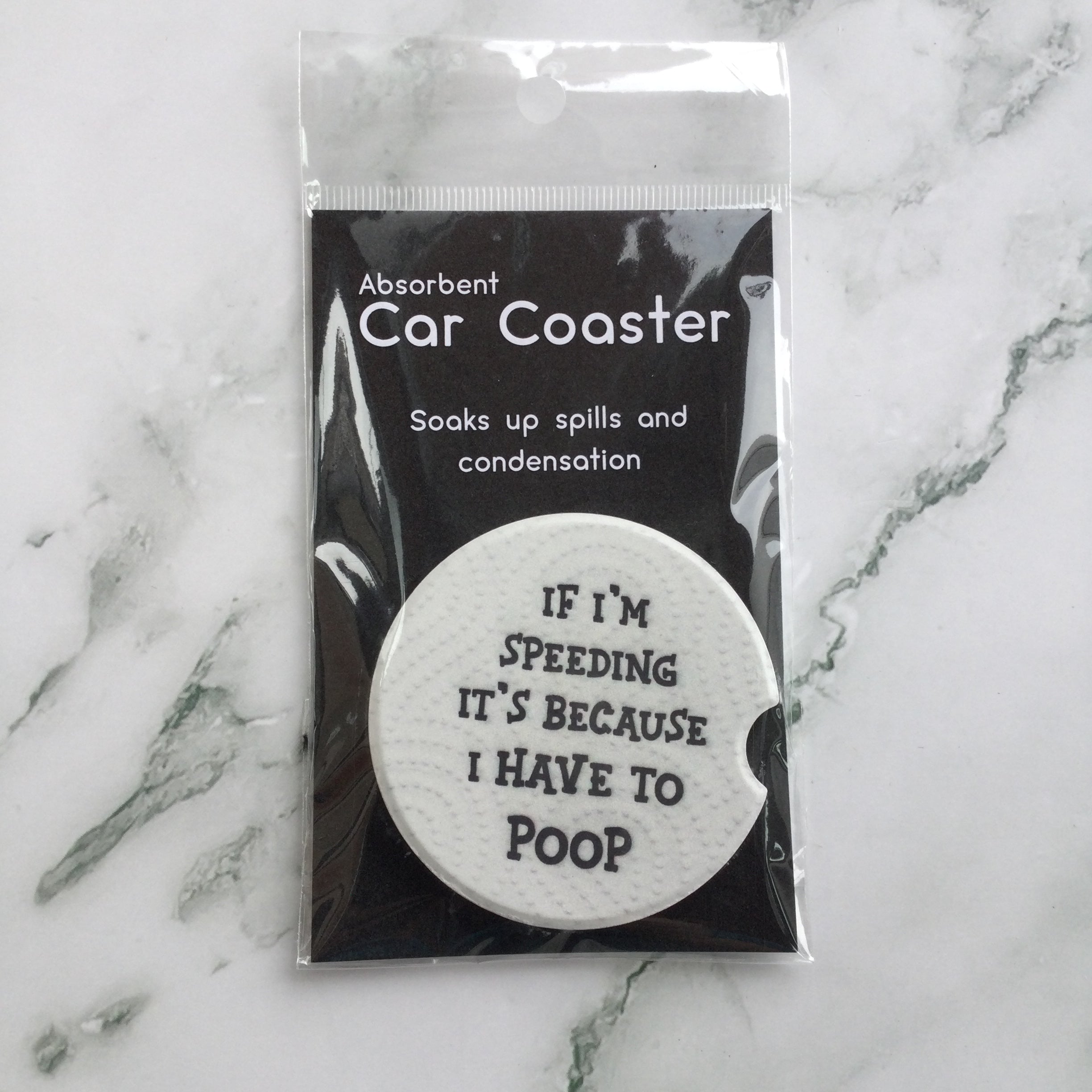 Bloomin Design Car Coaster