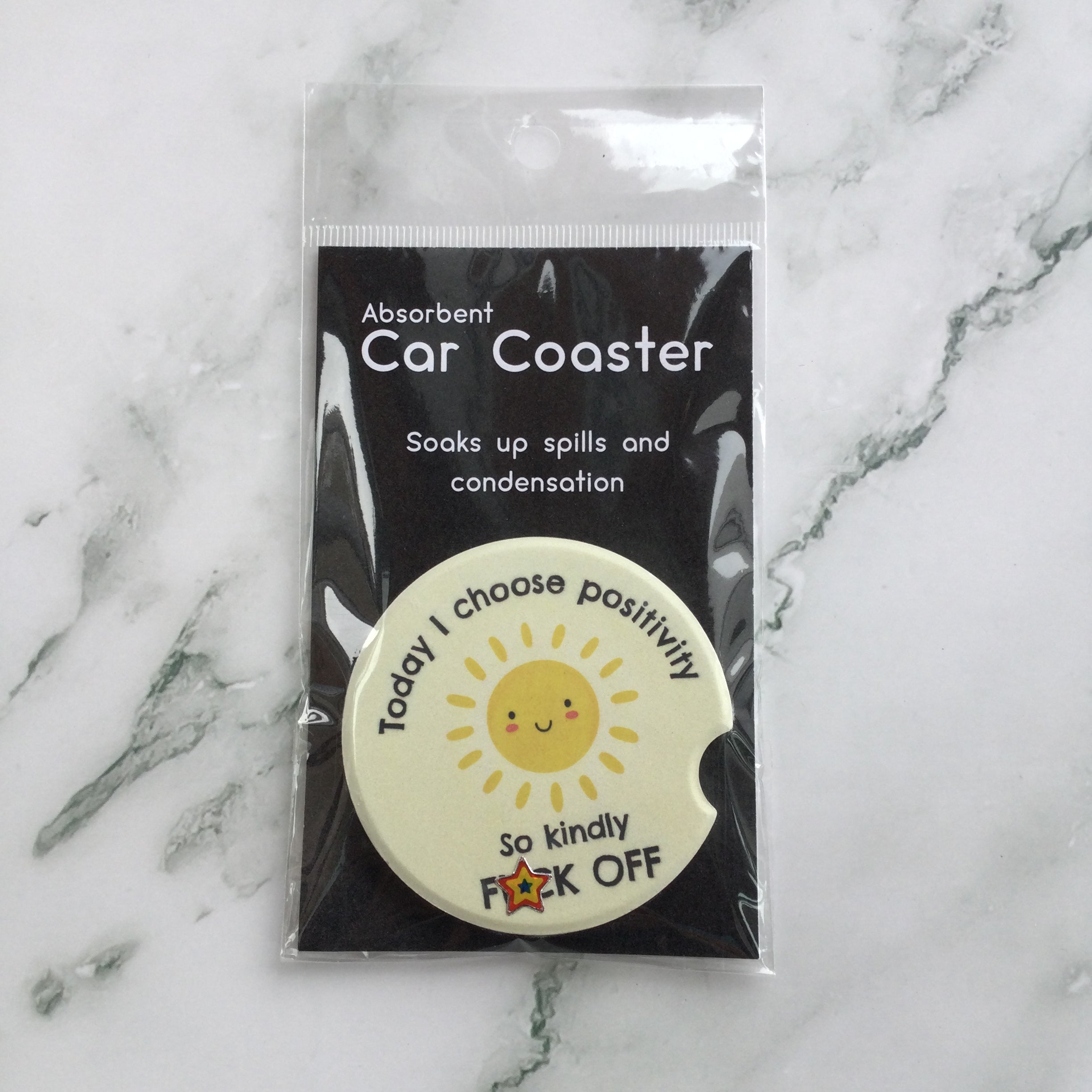 Bloomin Design Car Coaster