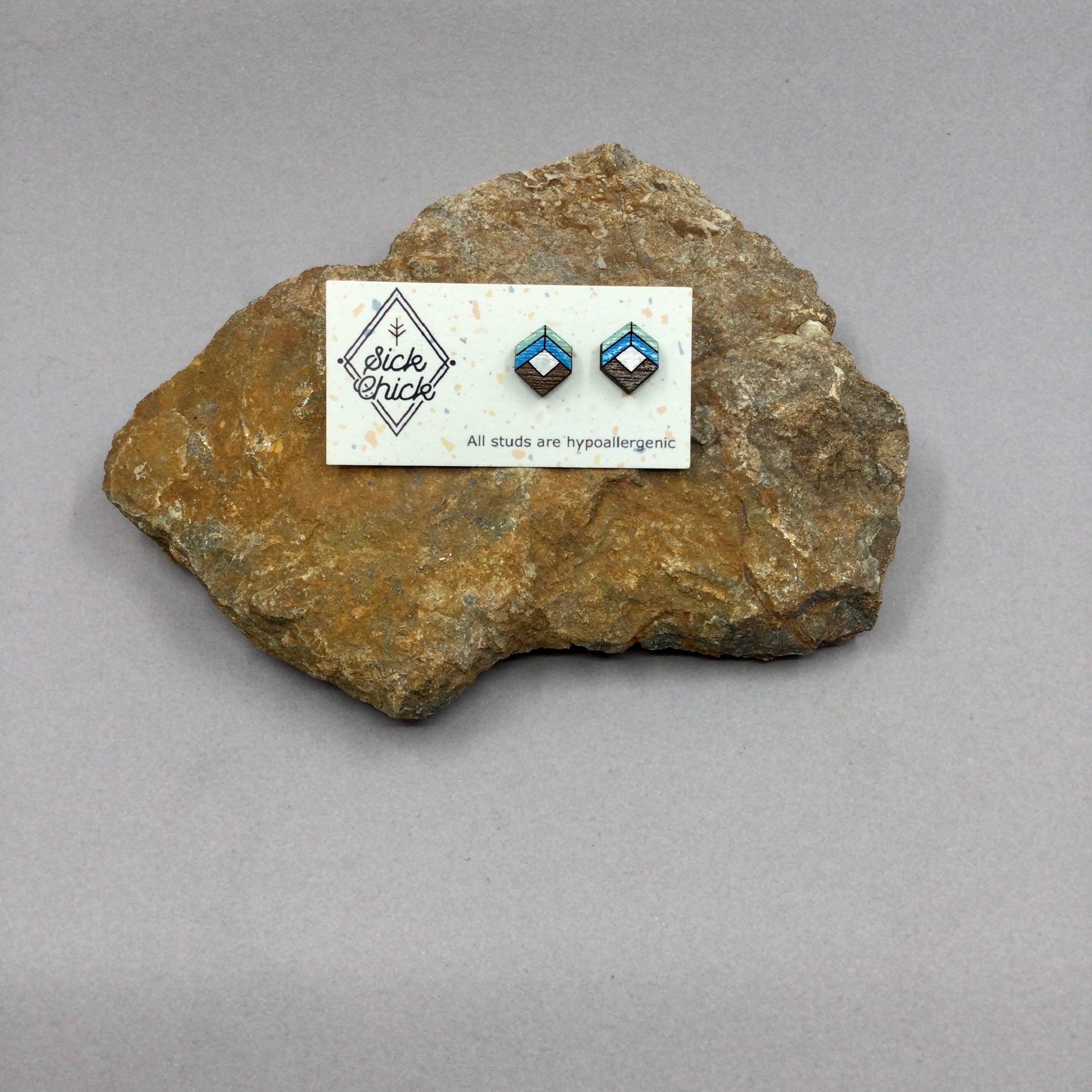 Sick Chick Wooden Studs