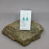 White Lotus Sea Glass Earrings