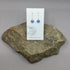 White Lotus Disc Earrings