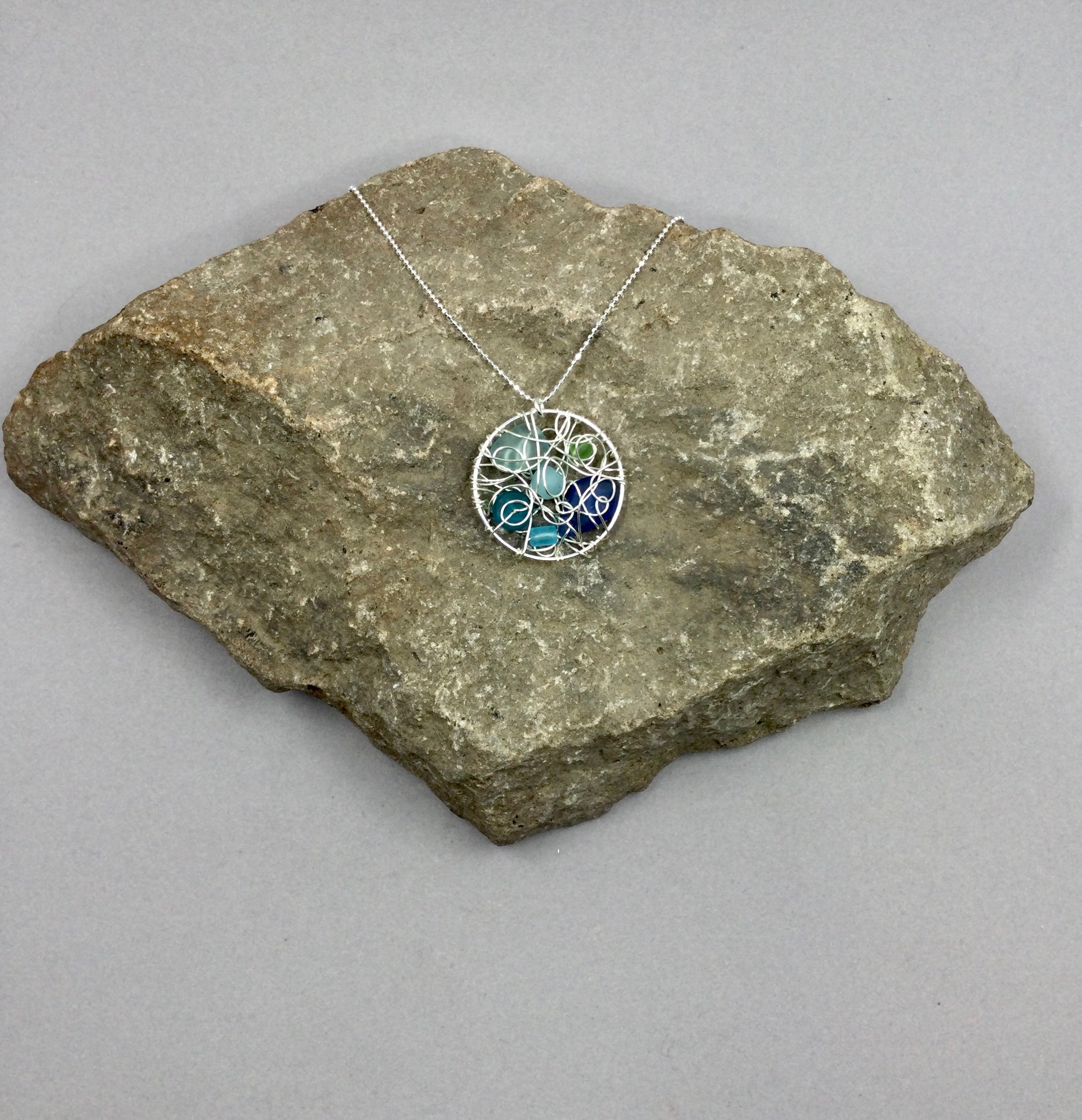 White Lotus Necklace