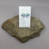 White Lotus Web Earrings