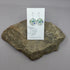 White Lotus Web Earrings