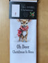 Bloomin Christmas Tea Towel