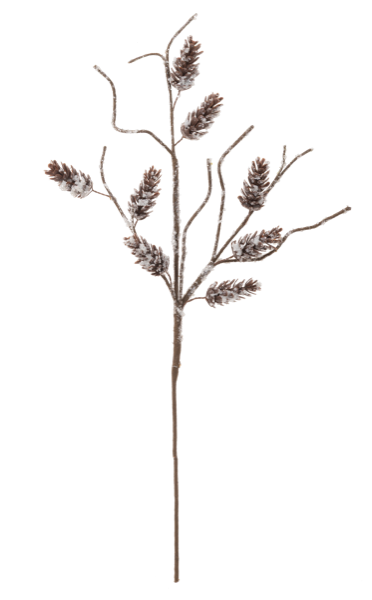 Winter Iced Pinecone