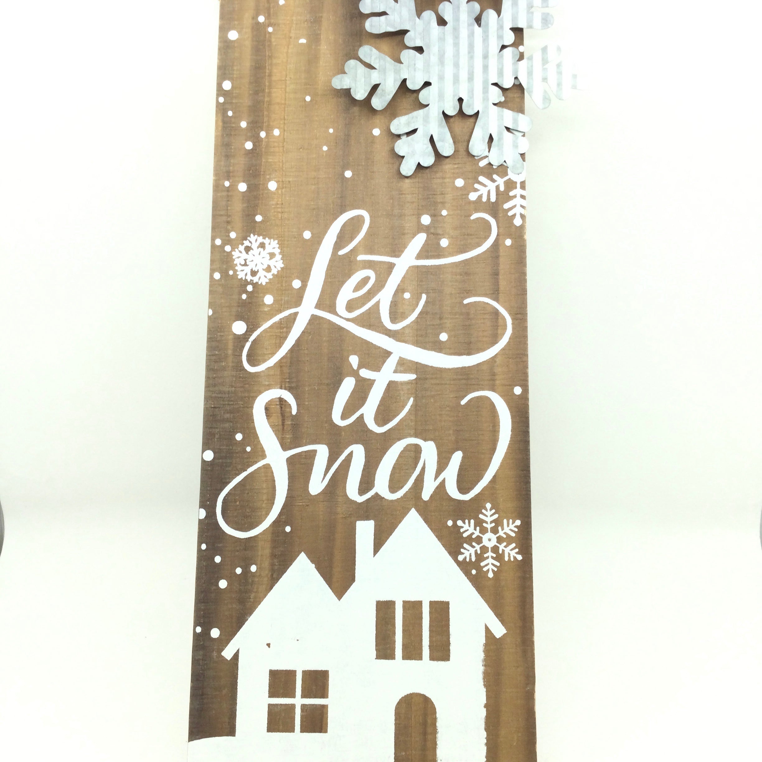 "Let It Snow" Sign
