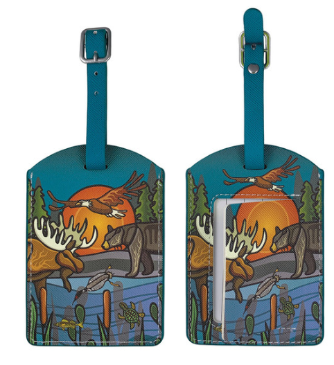Native Northwest Luggage Tag
