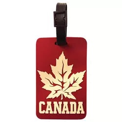Canadian Luggage Tag