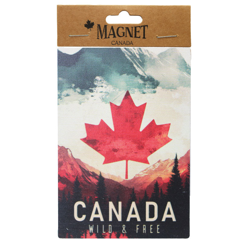 Canadian Wooden Magnets