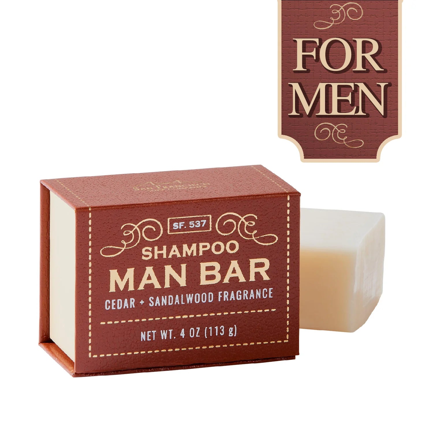 Man Bar Mini Hair + Body Soap Bar