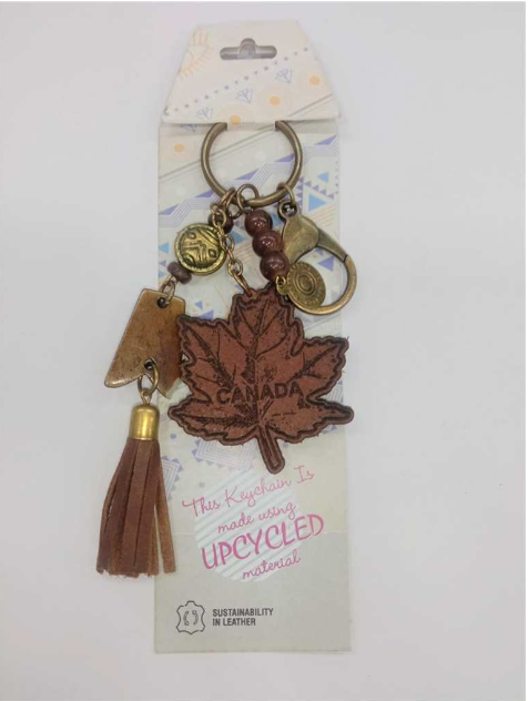 Maple Leaf Keychain