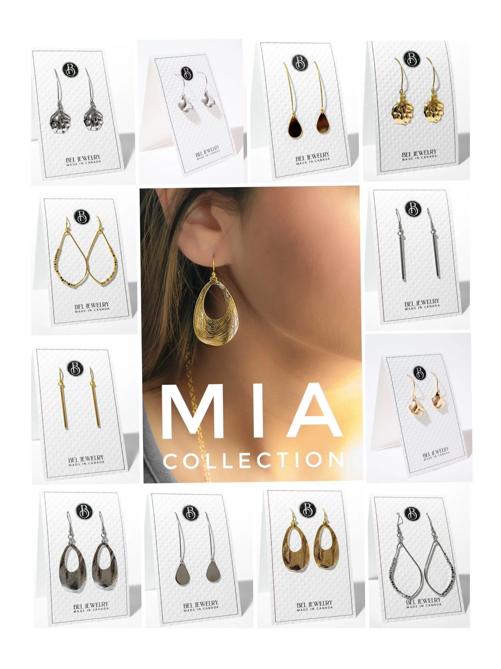 BEL Jewelry Mia Earring Collection