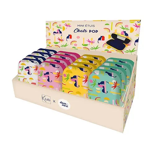Small Hard Covered Case - Cats