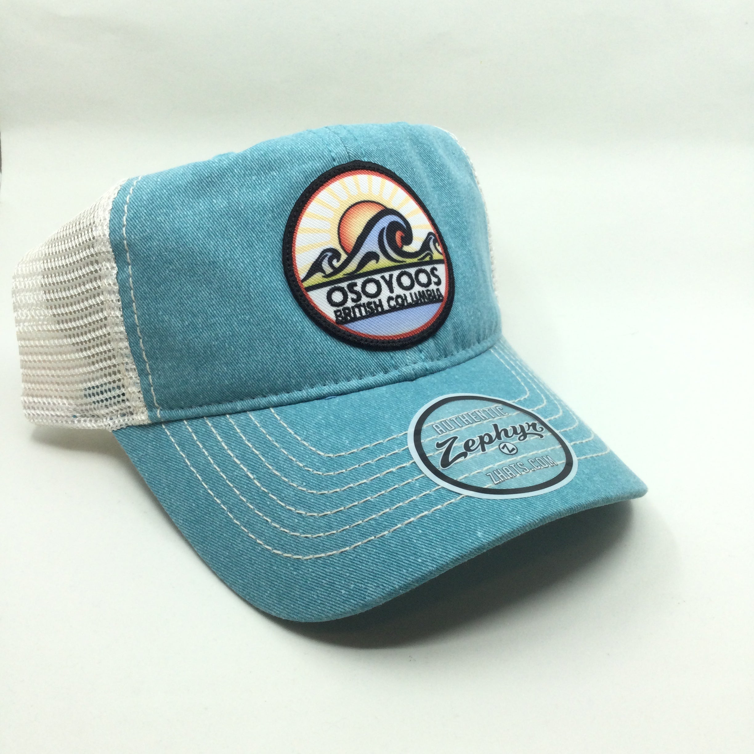 Osoyoos Branded Cap - Aquamarine