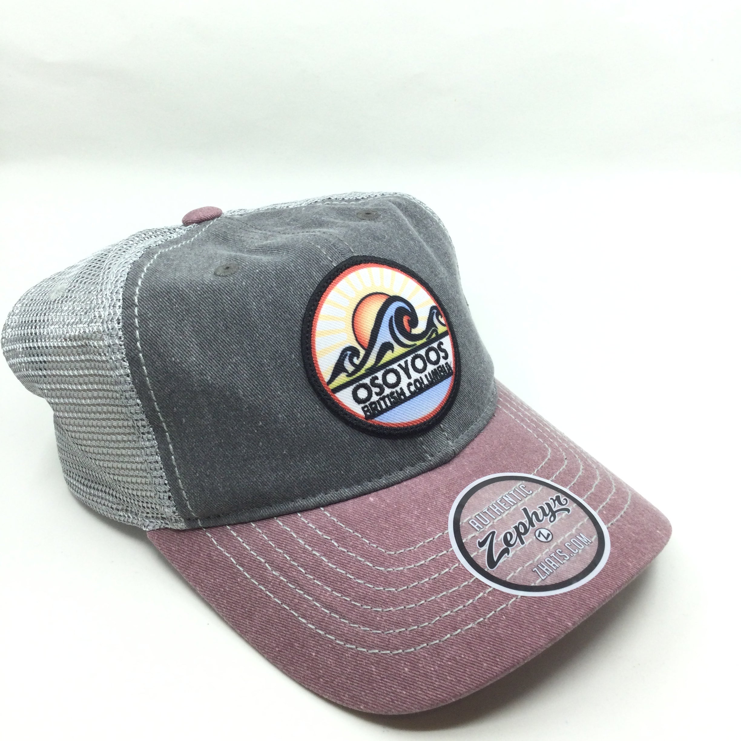 Osoyoos Branded Cap - Maroon